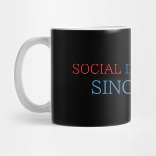 Social Distancing Since 2020 Mug